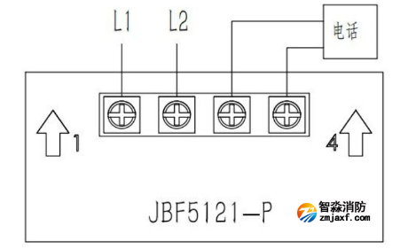 J-SAP-JBF5121-P手動(dòng)報(bào)警按鈕接線圖