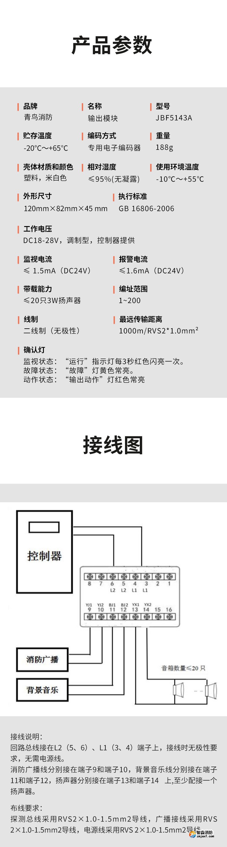 JBF5143A輸出模塊 廣播模塊3