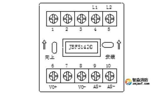 JBF5142C輸入/輸出模塊接線端子圖