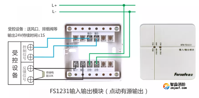 AFN-FS1231輸入/輸出模塊接線圖