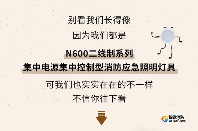 海灣消防N600二線制系列集中電源集中控制型消防應(yīng)急照明燈具介紹