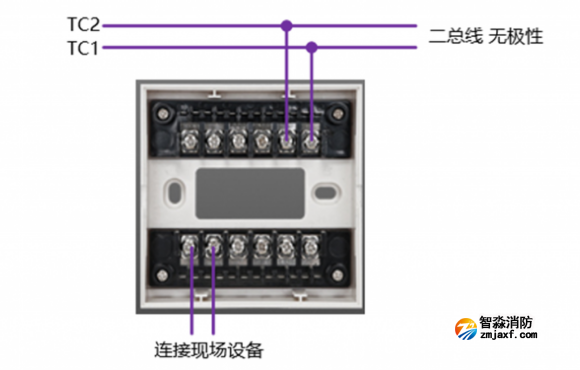 LD3600ET總線短路保護(hù)器接線圖