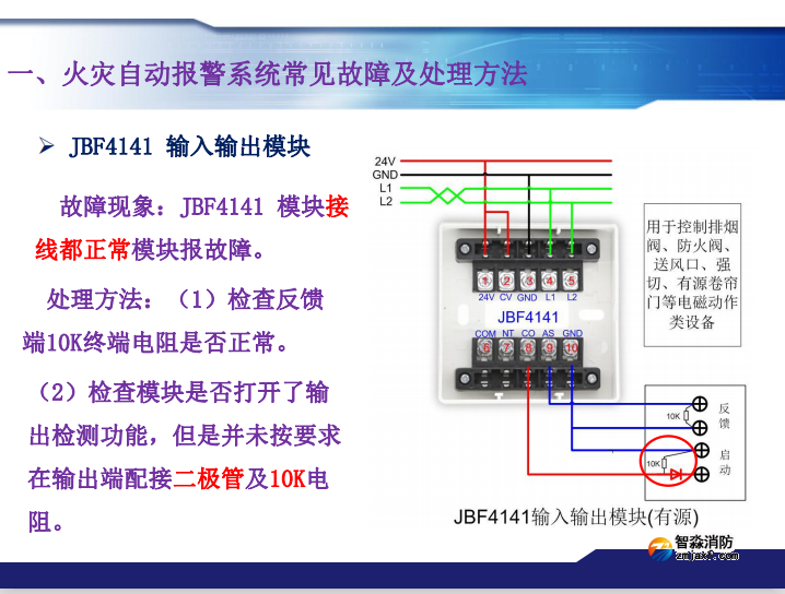 青鳥消防火災(zāi)報(bào)警系統(tǒng)常見故障及處理方法