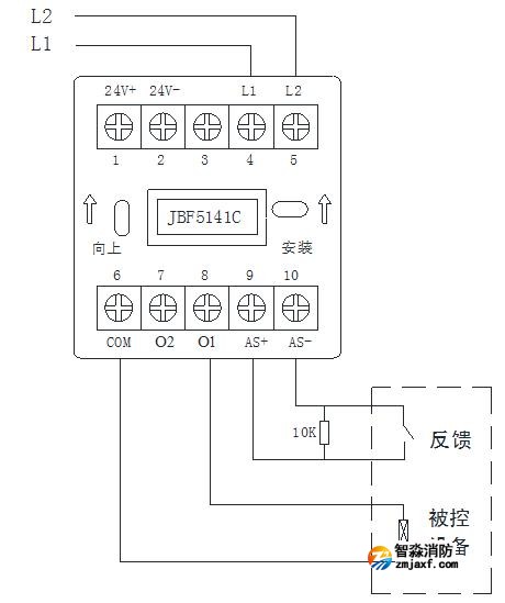 JBF5141C無源輸出接線圖