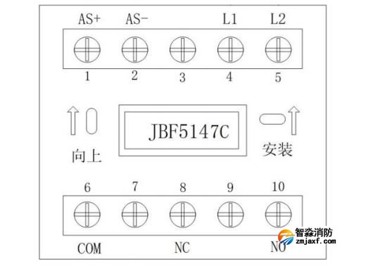 JBF5147C輸入輸出模塊接線端子說明