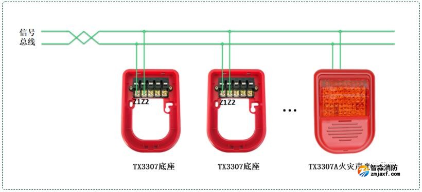 TX3707A火災報警聲光器