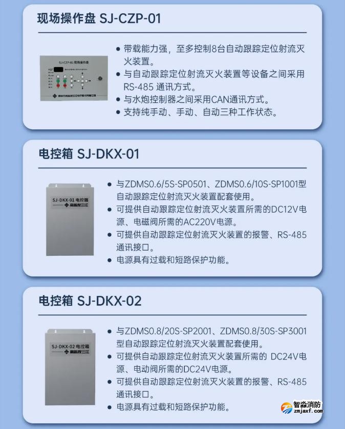 三江自動(dòng)跟蹤定位射流滅火系統(tǒng)產(chǎn)品