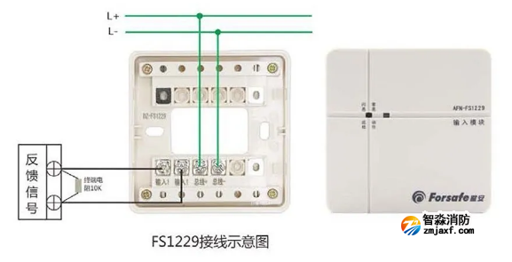 輸入模塊AFN-FS1229接線示意圖